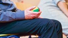 Injured victim in San Bruno undergoing therapy. Injured victim in San Bruno undergoing therapy.